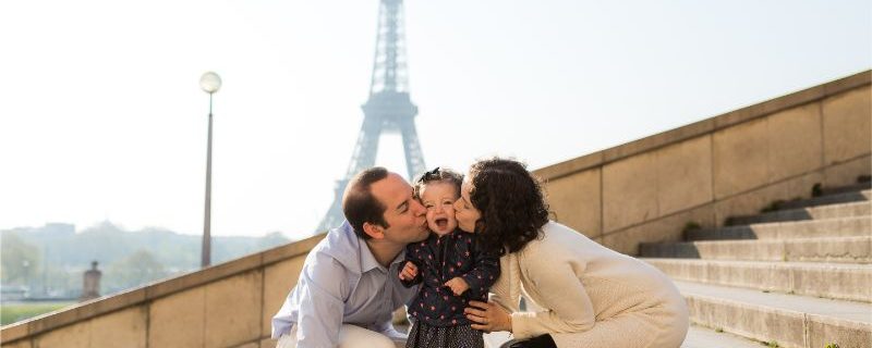 Dicas de atividades e passeios com criança durante eurotrip : Ensaio em família em Paris